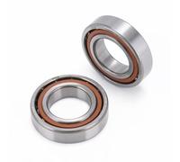 XIKE 2 Pcs 7003AC Angular Contact Ball Bearing 17x35x10mm, Fits DIY/Motor/Generator/Compressor/Gearbox/Industry/Agriculture/Engineering/Garden Machinery/ICE Vehicle Transmissions and Engines.