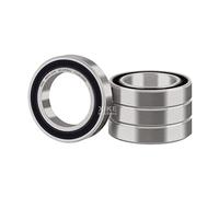 XIKE 4 Pcs 6803-2RS Ball Bearings 17x26x5mm, Chrome Steel & Pre-Lubricated, Double Rubber Seal for Ultra-Thin & High Speed Applications.