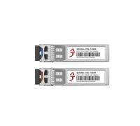 XikeStor 10G SFP+ Single Mode Single Fiber Bi-Directional Optical Transceiver Module LC-LC Port, 10km， Plug and Play