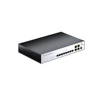 XikeStor 12-Port 2.5G L2 Managed Ethernet Switch, 2.5Gb Network Switch, 8X 2.5G RJ45 Ports & 4X 10G SFP+ Ports, VLAN/QoS/ACL/IGMP/STP/SNMP/LACP Support, Web Managed/CLI, Metal Casing, 19-in Rack-Mount