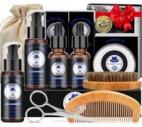 XIKEZAN Beard Grooming Kit for Men Gifts/Cologne-Soften,Soothe Beard