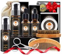XIKEZAN Beard Grooming Kit for Men Gifts-Soften,Soothe Beard Good Scent