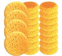 XILAOTOU 20 PCS Tack Sponges, High Elasticity Saddle soap for Leather, high Water Absorption Saddle soap Diameter 2.83, height1.18IN, Suitable for Crafts, Ceramics, Household Use & More