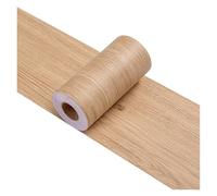 XILEUDUOD Self-Adhesive Border Stickers 1Pc/8cm Wood Grain Door Frame Border Sticker Self-Adhesive Decorative Wall Waist Line Skirting(Ponderosa Pine)