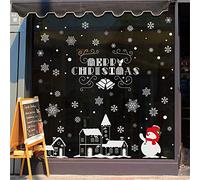 XiLi Joy Christmas Decor Stickers Vinyl Snowflake Window Decal for Home Shopwindow Nursery Kids Room - SDXH19