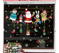 XiLi Joy Christmas Decor Stickers Vinyl Snowflake Window Decal for Home Shopwindow Nursery Kids Room - SDXH9