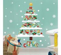XiLi Joy Christmas Decor Stickers Vinyl Snowflake Window Decal for Home Shopwindow Nursery Kids Room - SDXH6