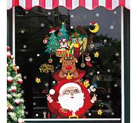 XiLi Joy Christmas Decor Stickers Vinyl Snowflake Window Decal for Home Shopwindow Nursery Kids Room - SDXH13