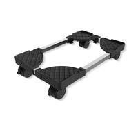 Xilin-872 CPU Stand Adjustable CPU Stand Under Desk, Mobile PC Tower Stand, Floor PC Case Holder with 4 Caster Wheels for Home Office Computer Tower Stand(Black)