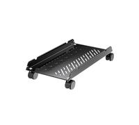 Xilin-872 CPU Stand Mobile PC Tower Stand CPU Stand with 4 Rolling Caster Wheels Simple CPU Cart Holder 2 Locking Rolling Caster Wheels, Fits Most PC Case Computer Tower Stand