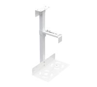 Xilin-872 CPU Stand PC Case Holder Under Desk, Wall PC Mount, Adjustable PC Tower Holder Computer Tower Stand(White)