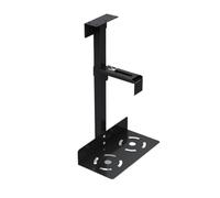 Xilin-872 CPU Stand Under Desk PC Holder Mount Adjustable Height and Width CPU Tower Stand Under Desk PC Wall Mount PC Holder Desk PC Tower Stand CPU Holder Computer Tower Stand(Black)