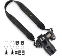 XILIYAI Camera Neck Strap, Cotton Woven Camera Strap Adjustable Camera Strap for Camcorder,and Nikon,Canon,Sony,Minolta,Panasonic,SLR,DSLR Digital Binoculars Video (Black)