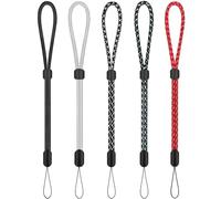 XILIYAI Nylon Hand Wrist Strap, 5 Pack Adjustable Colorful Hand Wrist Straps Lanyard for Wallet, GoPro, Phone, Keys, Keychain, USB Flash Drive, ID Name Tag Badge, Camera (5 Mixed Colors)