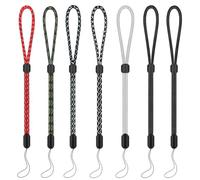 XILIYAI Nylon Hand Wrist Strap, 7 Pack Adjustable Colorful Hand Wrist Straps Lanyard for Wallet, GoPro, Phone, Keys, Keychain, USB Flash Drive, ID Name Tag Badge, Camera (7 Mixed Colors)