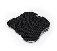 XILUOWUDI Car Seat Cushions for Driving Memory Foam Car Seat Pad for Mini One Cooper R56 Bj. 2006-2011, Wedge Booster Cushion, Office Chair Cushion, Car Accessory,Black 2