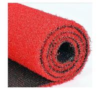 XILYZMO Artificial Grass, Outdoor ArtificialGrass Runner Rug, Red With Rubber Backed Pet Mat, Gym Play Ground Landscape Synthetic Grass Mat For Backyard (Color : Rosso, Size : 39.3 x 197(in))