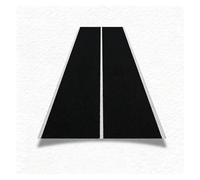 XILYZMO Black Gym Turf With Sprint Track Lines(A-Black,2x1.7m)