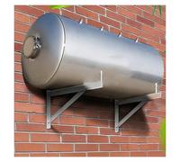 XILYZMO Complete Pressurized Water System, Wall-Mounted Water Pressure Tanks, 304 Stainless Steel Expansion Tank, Automatic Water Storage Tank for Irrigation, & Residential Use(100L/59 x 80cm)