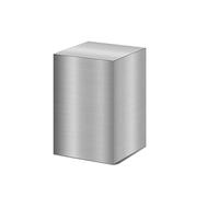 XILYZMO Floorstanding Pillars, Stainless Steel Buffet Table Food Risers, Square Pillar Accessories Display Stand, Corrugated Finish Gallery Display Cube For Party Wedding Floral(B,30x30x60cm)