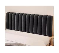 XILYZMO Upholstered Wall Panels, Wedge Reading Pillow Headboard Cushion, Backrest Positioning Support Bolster Headboard, Superfine Fiber Wall Mounted Wall Mat For Bed Daybed(Dark gray,150x60cm)