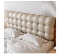 XILYZMO Watertight PU Material Upholstered Wall Panels, Backrest Positioning Support Upport Bolster Cushion, Reading Pillows Upholstered Headboard For Bedroom Living(Light Gray,120x60x10cm)