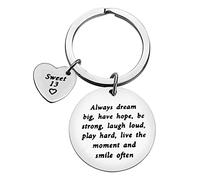 Ximalun 13th Birthday Gifts for Boys Girls 13th Birthday Keyring 13 Year Old Boy Girl Gifts 13th Birthday Gifts for Daughter Son Niece Nephew Sister Brother Best Friend