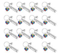 Ximalun 15 Pcs Autism Teacher Appreciation Gifts Special Education Teacher Gifts ABA Therapist Thank You Gifts Autism Awareness Gifts SPED Teacher Gifts Retirement Christmas End of Year Gift