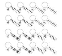 Ximalun 16 Pcs Thank You Gifts Appreciation Keyring Make a Difference Keyring Appreciation Gifts for Employee Staff Colleague Leaving Retirement Thank You Gifts for Nurse Teacher Coach Social Worker