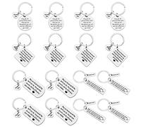 Ximalun 16 Pcs Thank You Gifts Appreciation Keyring Make a Difference Keyring Appreciation Gifts for Employee Staff Colleague Thank You Gifts for Nurse Teacher Mentor Coach Volunteer Social Worker