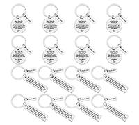 Ximalun 16 Pcs Thank You Gifts Bulk Appreciation Keyring Make a Difference Keyring Appreciation Gifts for Employee Staff Colleague Thank You Gifts for Nurse Doctor Teacher Coach Social Worker