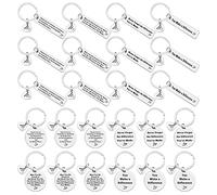 Ximalun 24 Pcs Thank You Gifts Appreciation Keyring Make a Difference Keyring Appreciation Gifts for Employee Staff Colleague Thank You Gifts for Teacher Mentor Nurse Coach Social Worker