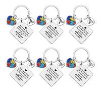 Ximalun 6 Pcs Thank You Gifts for Autism Teacher Special Education Teacher Gift ABA Therapist Appreciation Gifts Autism Awareness Gifts Retirement Christmas Birthday End of Year Gift