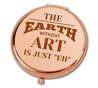 Ximalun Artist Gifts Art Teacher Gifts for Women Compact Makeup Mirror for Art Lover Art Student Gift Art School Graduation Gift Teachers Day Christmas Birthday Thank You Gift for Art Teacher