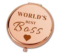 Ximalun Boss Gifts for Women Compact Makeup Mirror for Boss Manager Leader Christmas Birthday Boss Day Leaving Going Away Retirement Goodbye Appreciation Gifts for Boss Lady