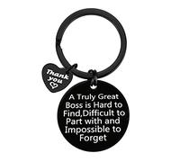 Ximalun Boss Keyring Gifts A Truly Great Boss is Hard to Find Keyring Boss Day Christmas Birthday Gifts Retirement Leaving Farewell Goodbye Gifts Thank You Gifts for Boss