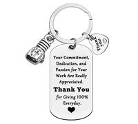 Ximalun Boxing Glove Keyring Boxing Coach Appreciation Gifts Boxer Gift Christmas Birthday Leaving Retirement Gift Thank You Gift for Boxing Coach Boxer Employee Colleague