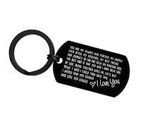 Ximalun Boyfriend Husband Keyring Gifts I Love You Keyring Gifts for Him Fiance Valentines Day Gifts Christmas Birthday Gifts Wedding Anniversary Keyring Gifts for Him