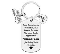 Ximalun Bus Driver Keyring School Bus Driver Appreciation Gift Christmas Birthday Leaving Retirement End of the School Year Gift Back to School Gift Thank You Gift for Bus Driver