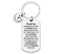 Ximalun Cheer Coach Gift Keyring Cheerleader Gift Cheerleading Coach Appreciation Gift Cheer Mum Gift Birthday Christmas Thanksgiving Leaving End of Season Gift Thank You Gift for Cheer Coach