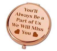 Ximalun Colleagues Leaving Gifts for Women You'll Always Be A Part of Us Makeup Mirror Work Bestie Friend Farewell Gifts Retirement Gifts Goodbye Gifts Going Away Gifts for Coworker