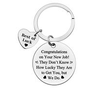 Ximalun Coworker Leaving Gifts for Colleague Work Friend New Job Gifts Keyring Colleague Farewell Gifts Going Away Gifts Goodbye Gifts for Coworker Good Luck Gifts