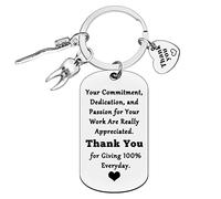 Ximalun Dentist Gifts Keyring Appreciation Gifts for Dental Employee Staff Dental Hygienist Gift Dental Assistant Gift Dental Nurse Gift Christmas Birthday Retirement Thank You Gifts for Dentist