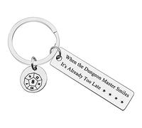 Ximalun Dungeons and Dragons Gifts Keyring DM Gifts When The Dungeon Master Smiles It's Already Too Late Keyring Dungeon Master Gift RPG Gamer Gift DND Player Gift Dungeons Geek Gift