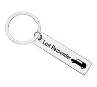 Ximalun Funeral Director Gifts Keyring Last Mortician Gift Last Responder Keyring Undertakers Gift Dark Humor Gift for Mortician Friend Responder Gift