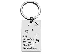 Ximalun Grandma Gifts Keyring My Greatest Blessings Call Me Grandma Keyring Nanny Gifts Mothers Day Gifts Christmas Birthday Gifts Grandmother Gifts from Grandchildren