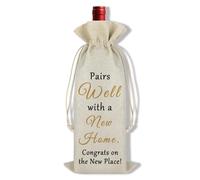 Ximalun Housewarming Gifts for New Home Pairs Well with a New Home Wine Bag Housewarming Party Decorations New Home Gifts for Friend Family New Home Owner Gift