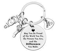 Ximalun Police Gifts Keyring Police Officer Appreciation Gifts Make a Difference Keyring Gift for Policeman Police Academy Graduation Christmas Birthday Retirement Thank You Gift for Police Officer