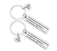 Ximalun Pregnancy Announcement Gifts - New Parents Keyrings for Mum & Dad - First Time Parents Gifts for Mothers Day, Fathers Day, Christmas & Birthday