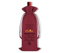 Ximalun Realtor Wine Bag Gifts for Women Men Real Estate Agent Appreciation Gifts Thank You for Being The Best Realtor Wine Bottle Gift Bag Housewarming New Homeowner Thank You Gift for Realtor